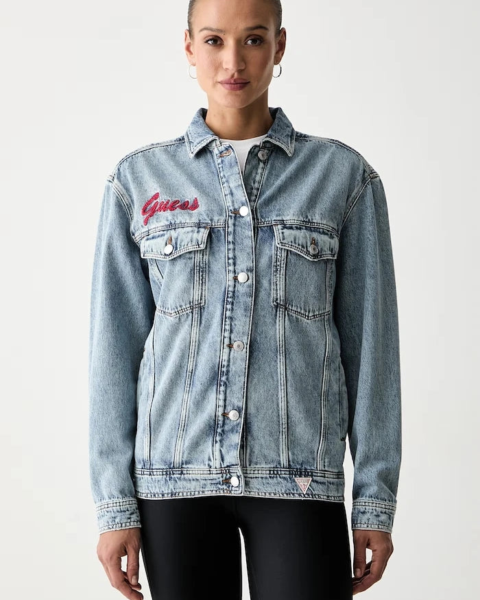 Guess Kadın Denim Ceket MARILYN MONROE