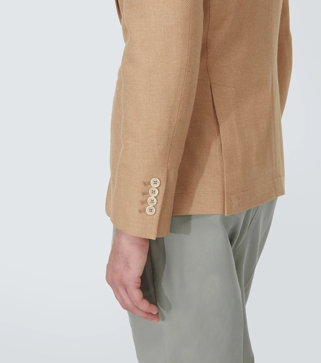 Brunello Cucinelli - Wool, cashmere, and silk twill blazer
