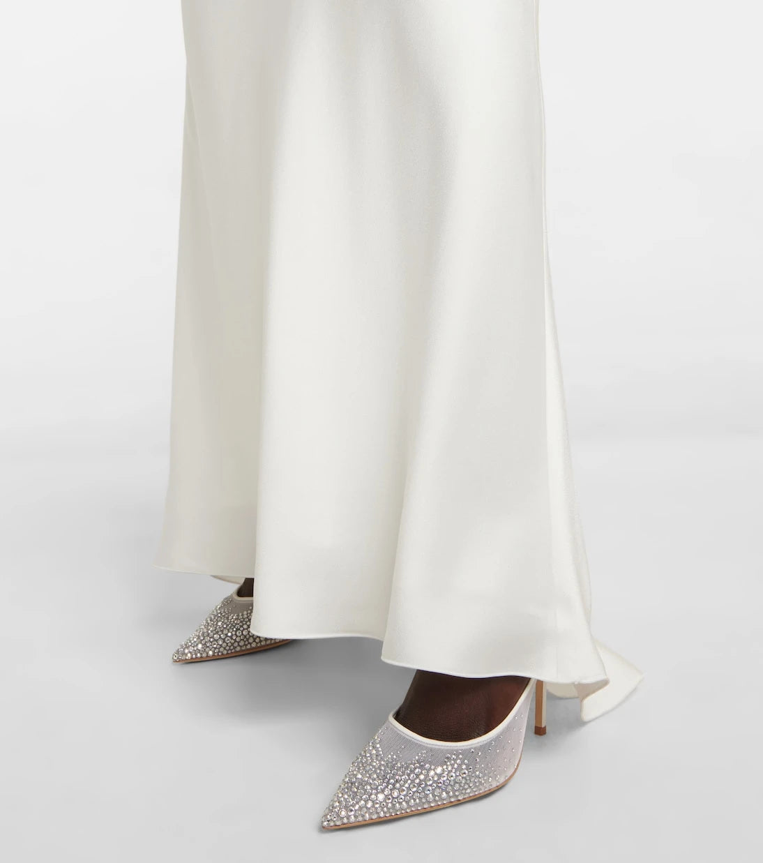 Jimmy Choo - Love 100 crystal-embellished pumps