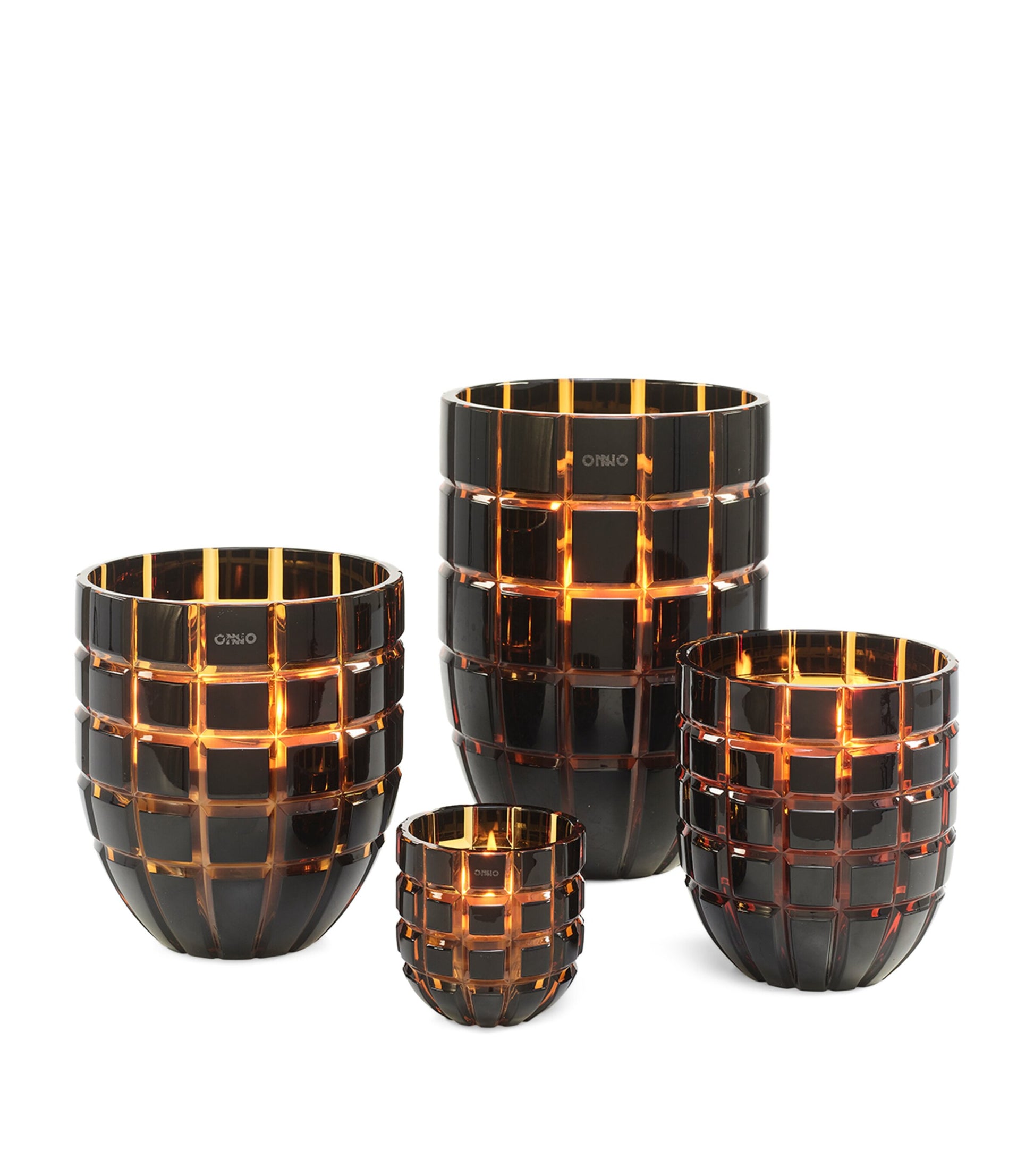 Onno Extra Large Gold Forever Crystal Candle