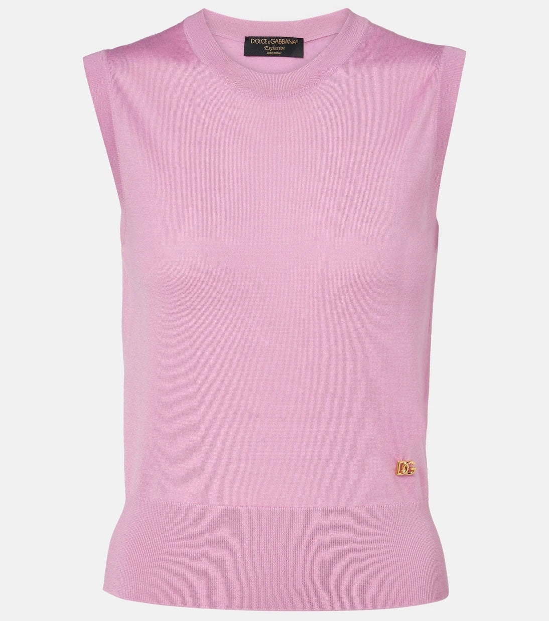 Dolce&Gabbana - Cashmere and silk top