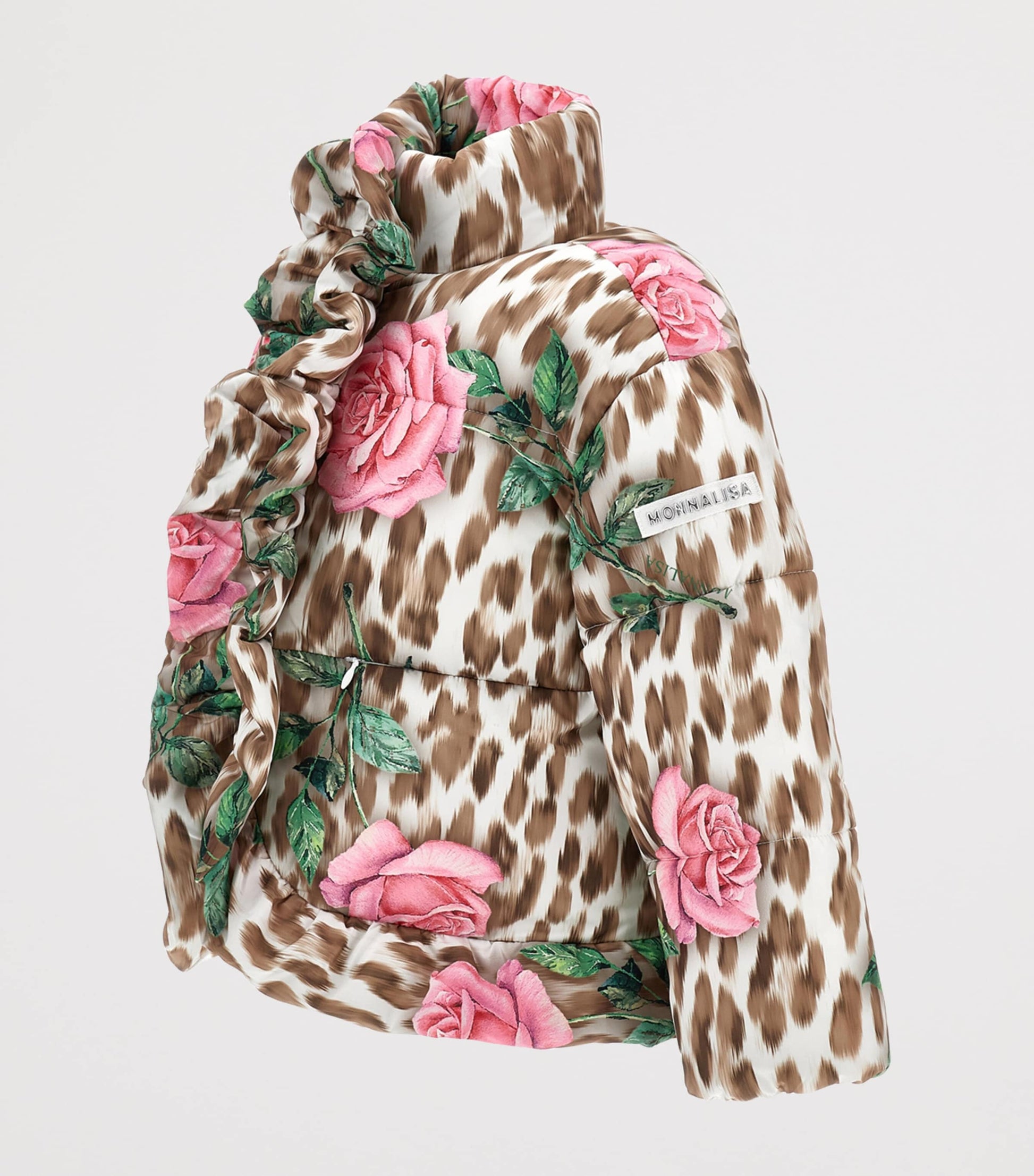 Ruffled Printed Jacket (8-11 Years)