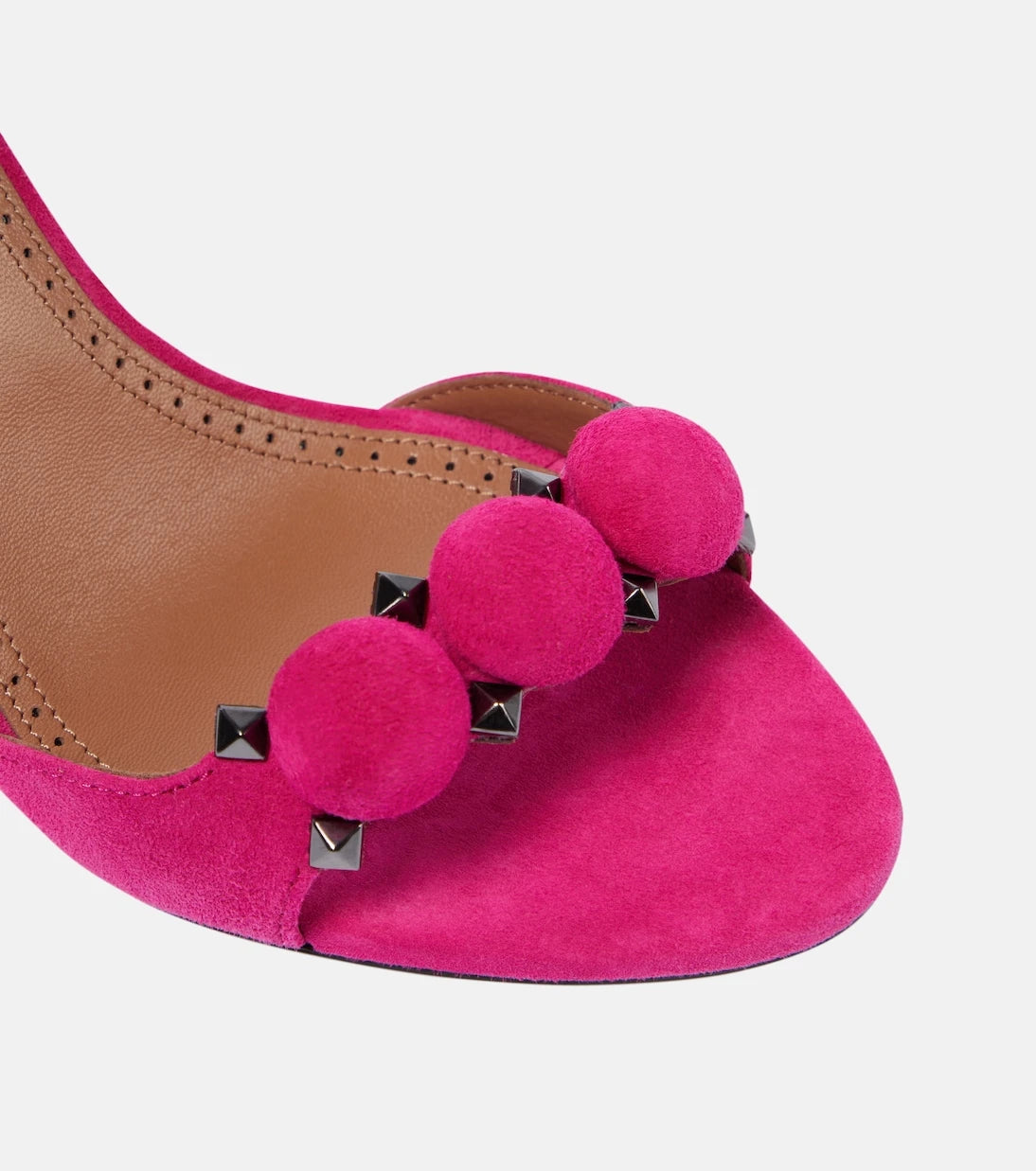 Alaïa - La Bombe suede sandals