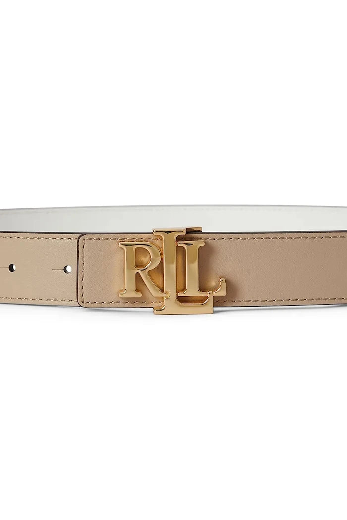 Lauren Ralph Lauren çift taraflı kadın deri kemer