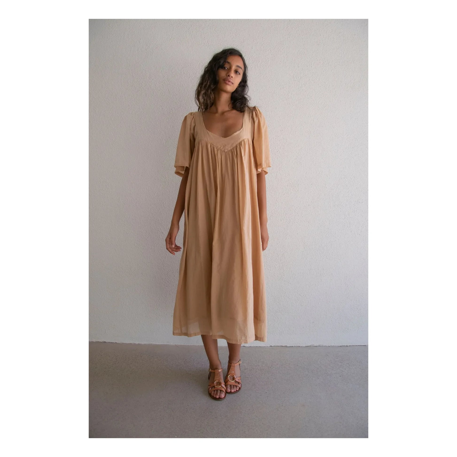 THEAVANT - Jade Cotton voile dress | Amber