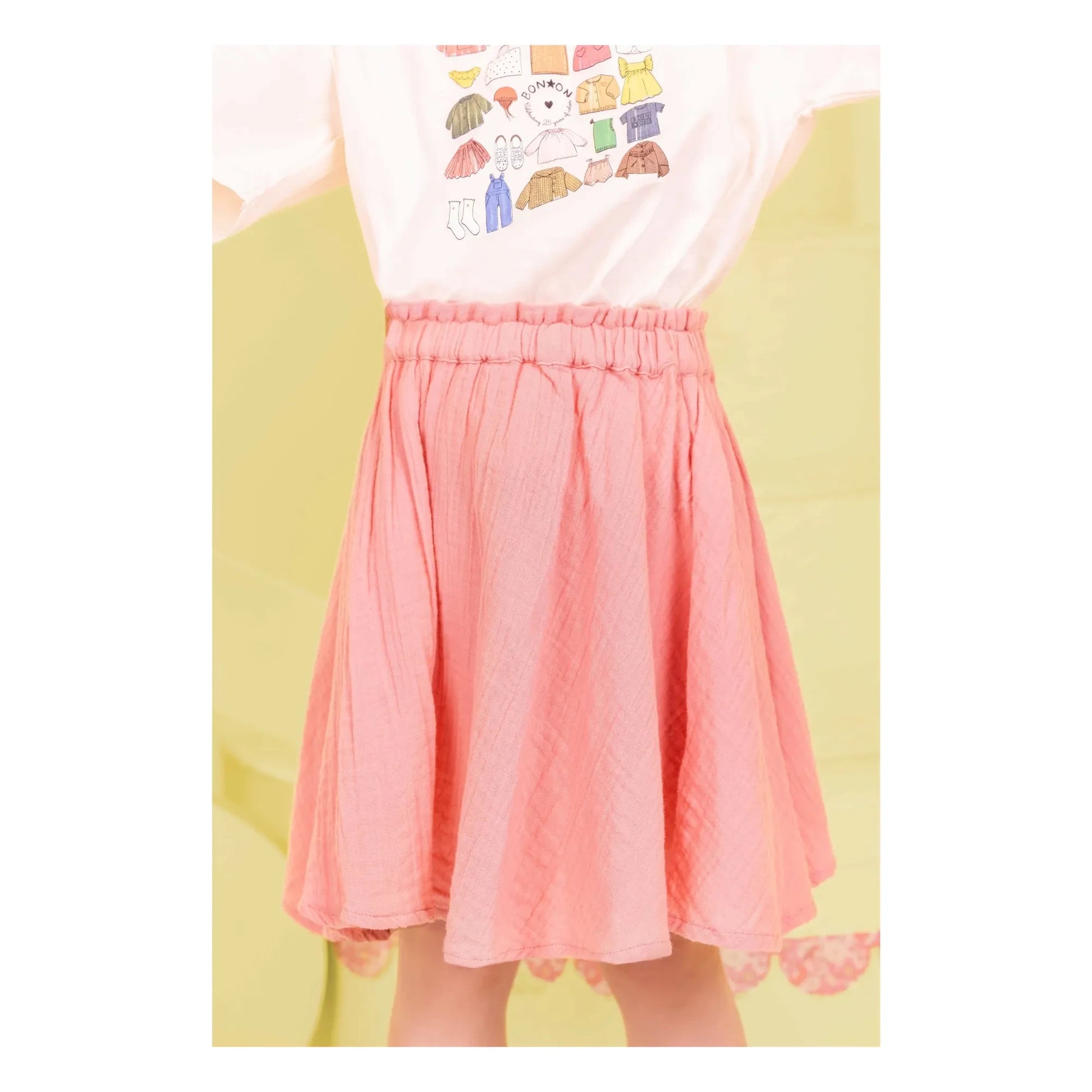 Bonton - Petale Capsule skirt 25 years | Pink