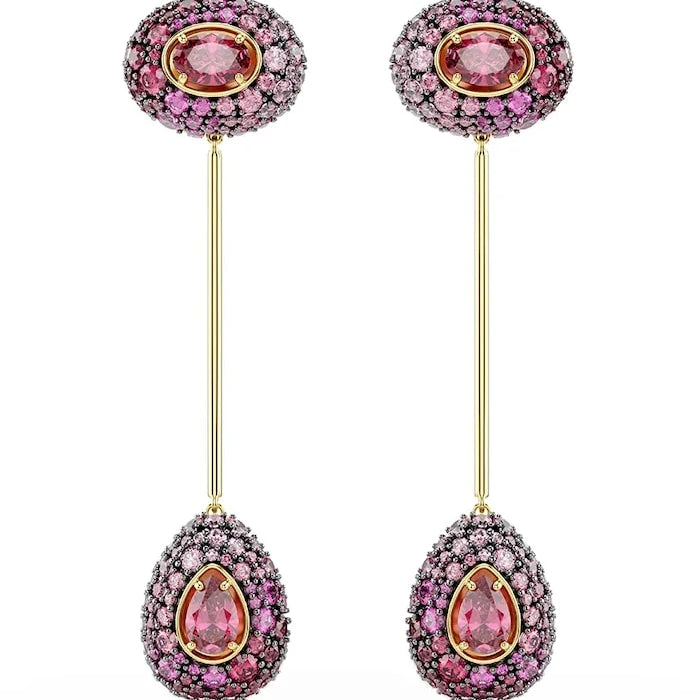 Swarovski Kadın Altın Kaplama Zirkon Küpe SUBLIMA