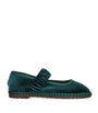 Velvet Mafalda Espadrilles DARK GREEN