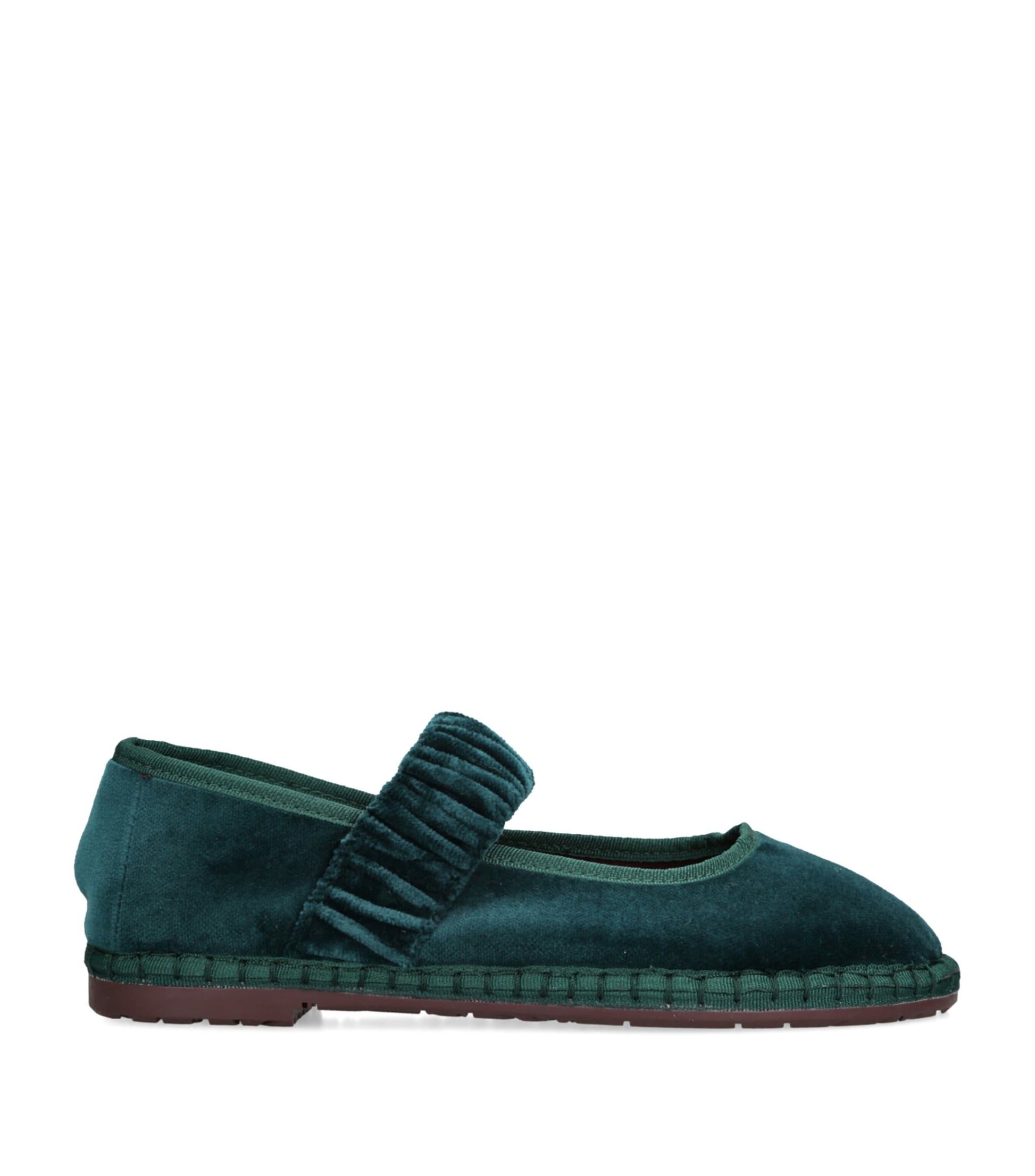 Velvet Mafalda Espadrilles DARK GREEN