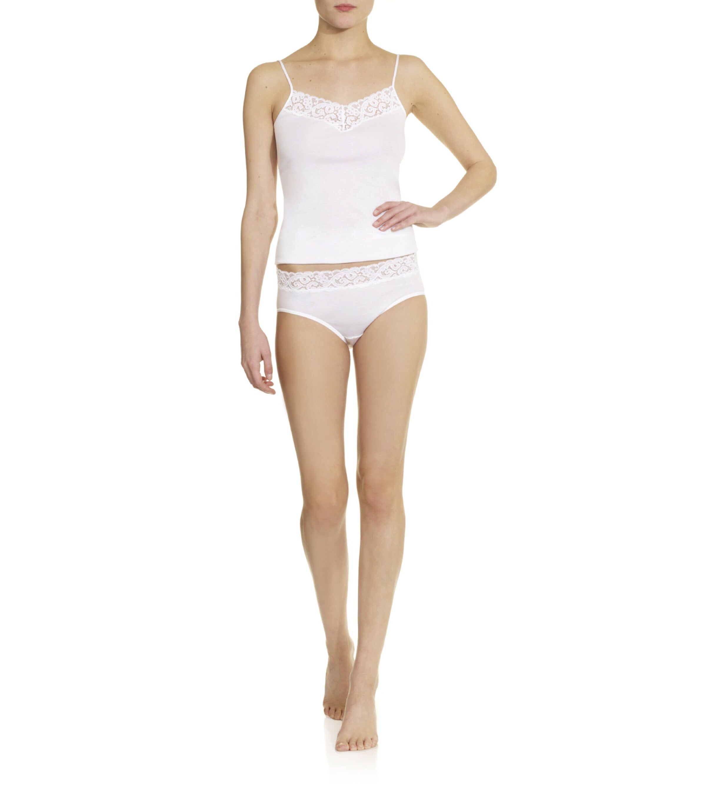 White Moments Midi Brief