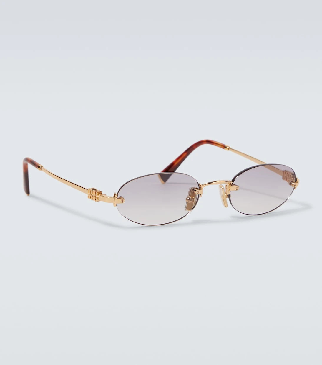 Miu Miu - Oval sunglasses