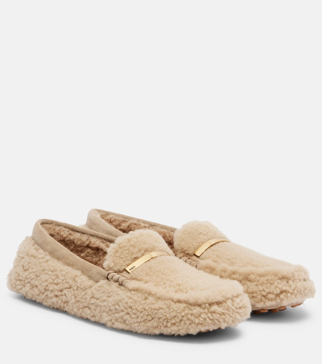 Tod's - Gommino shearling driving shoes