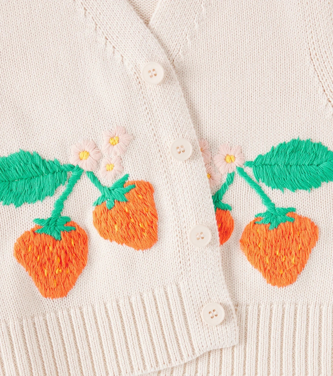 Tinycottons - Strawberries cotton sweater vest