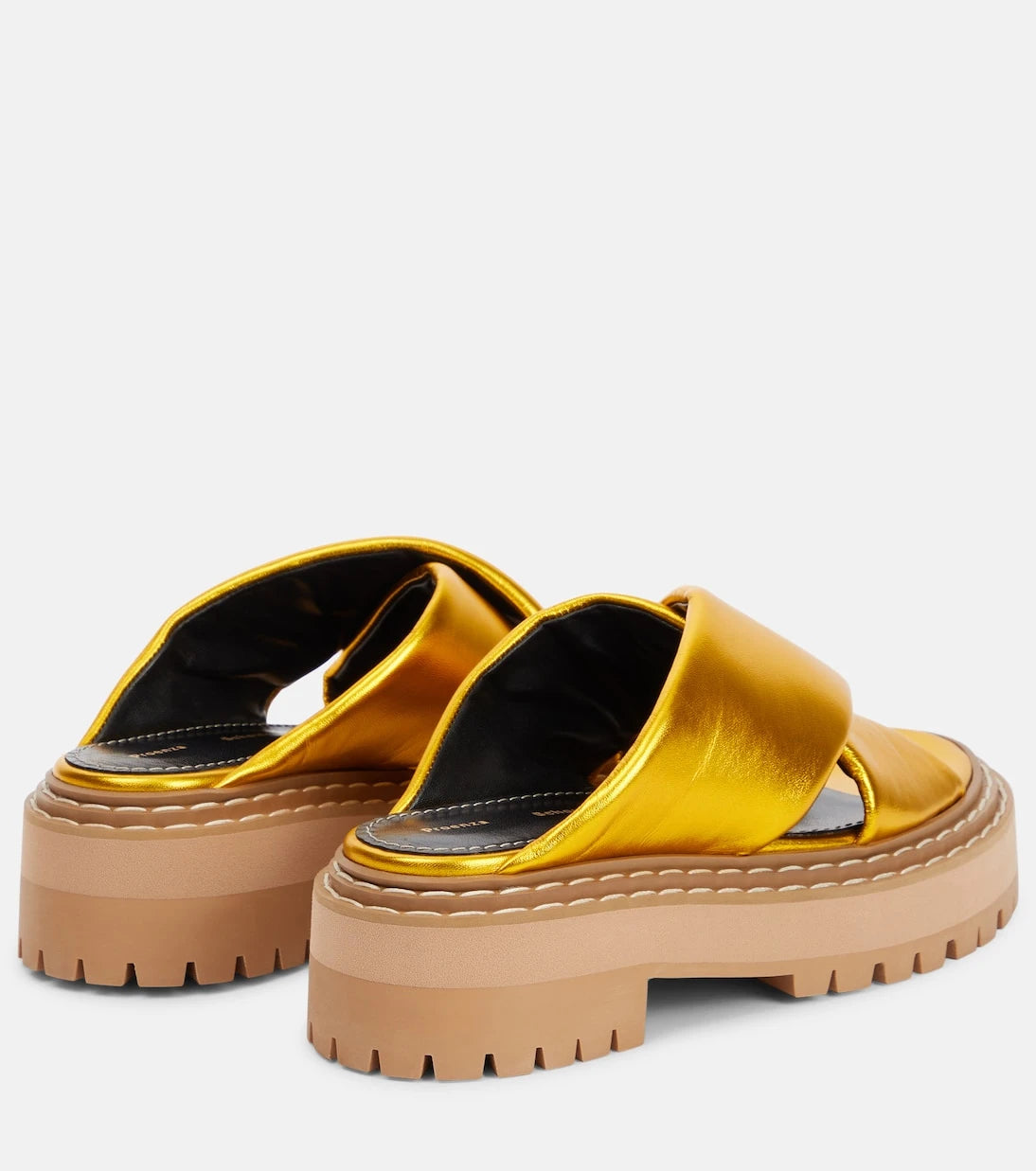 Proenza Schouler - Metallic leather sandals