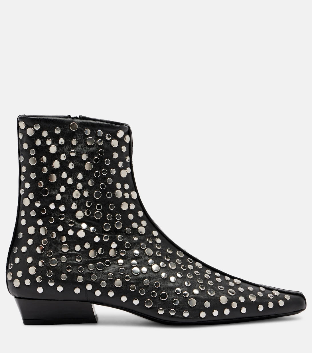 Staud - Wally studded leather ankle boots