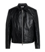 Black Leather Mini Jacket