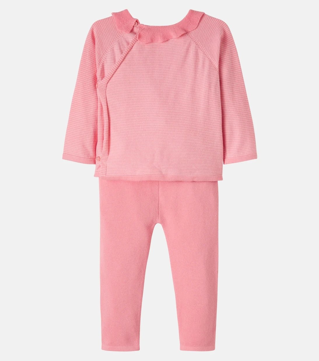 Bonpoint - Baby Anisa cotton shirt and pants set