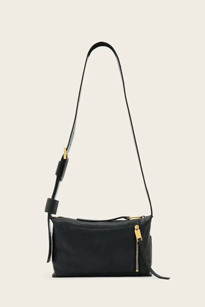 Велурена чанта AllSaints ALBA