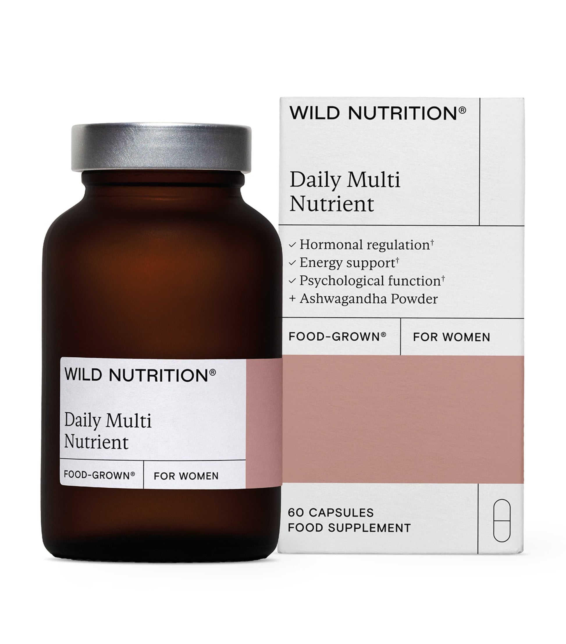 Food-Grown Daily Multi Nutrient for Women (60 Capsules)