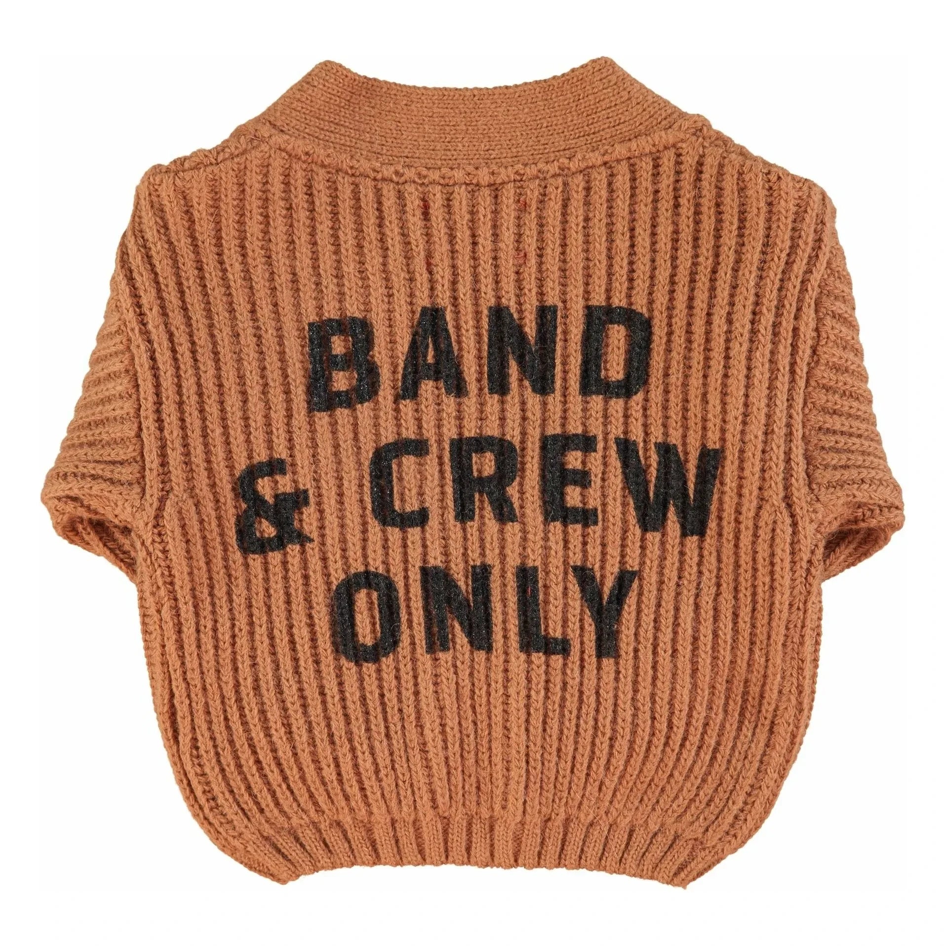 Piupiuchick - Band &amp; Crew Only Wool Cardigan | Brown