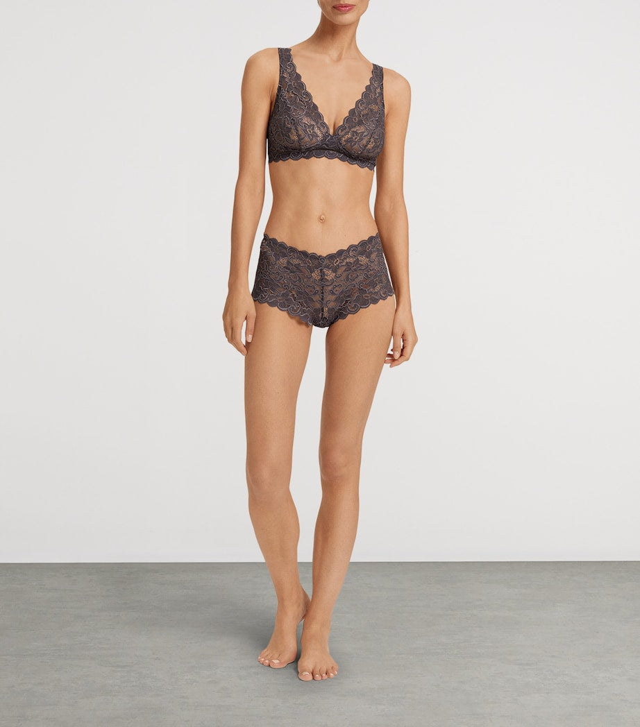 Black Lace Moments Shorts