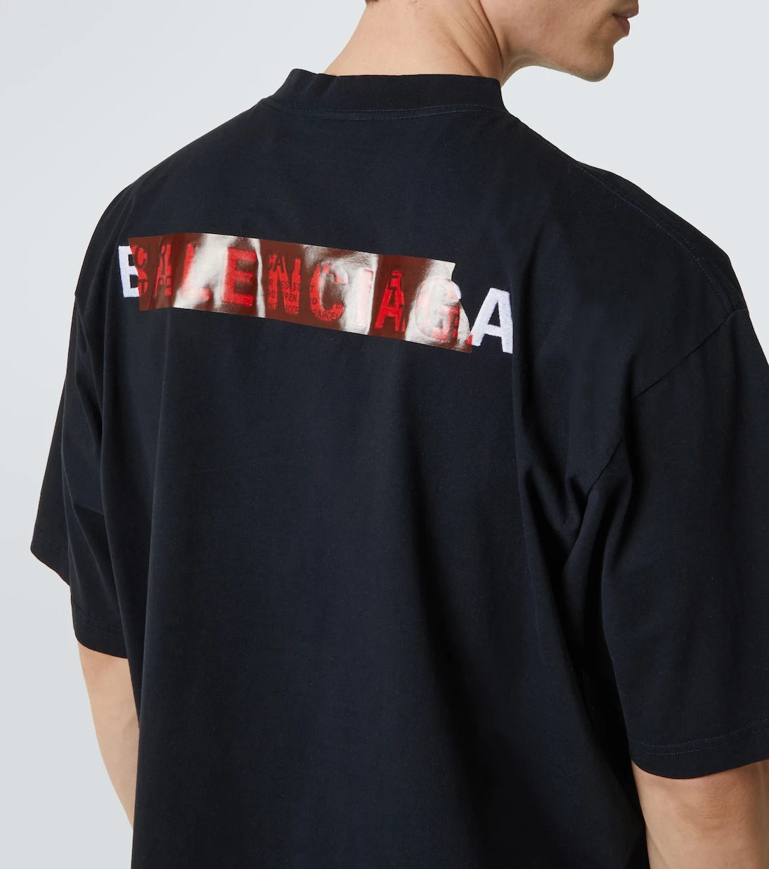 Balenciaga - Logo cotton jersey T-shirt