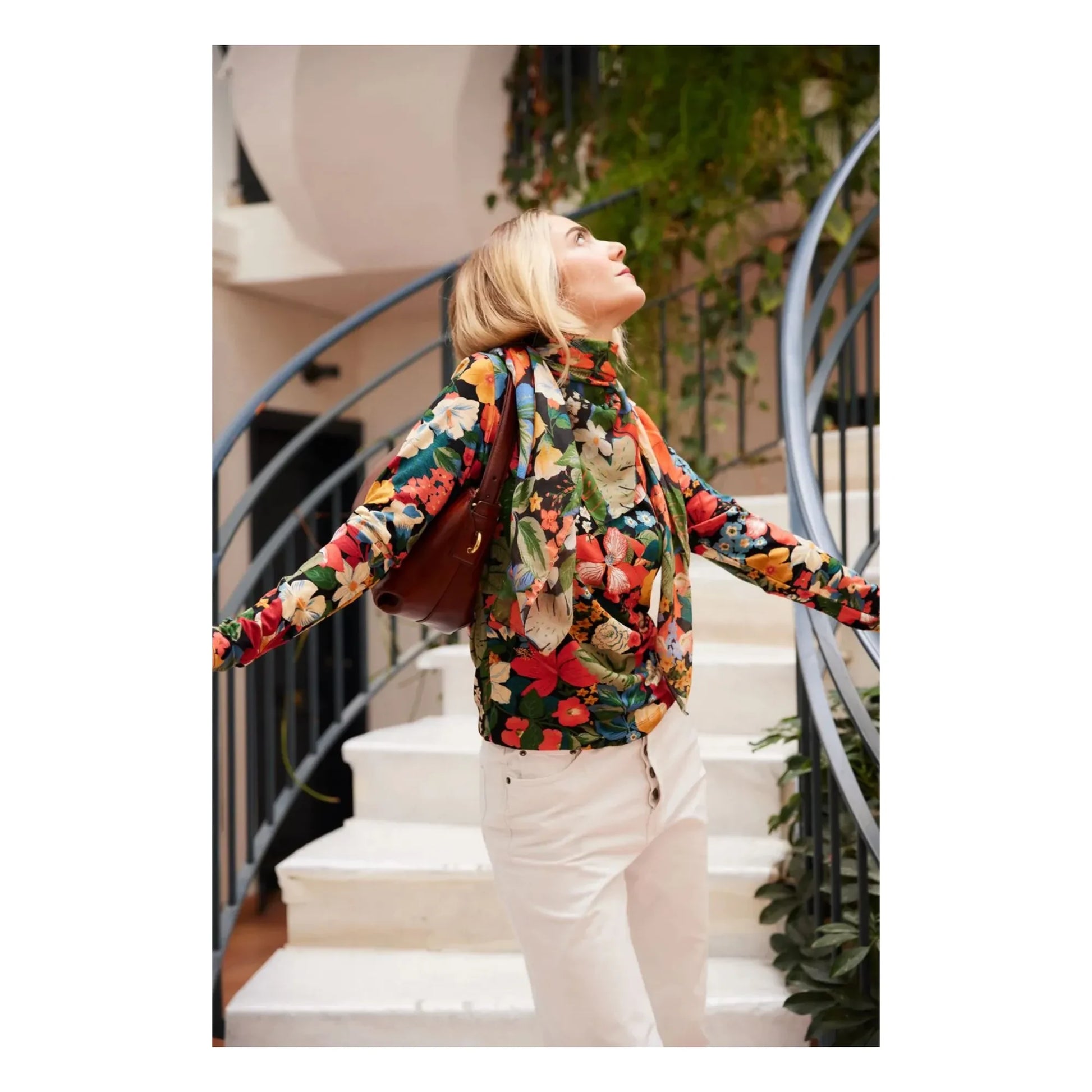 Paloma Collection - Alma Berries scarf | Green