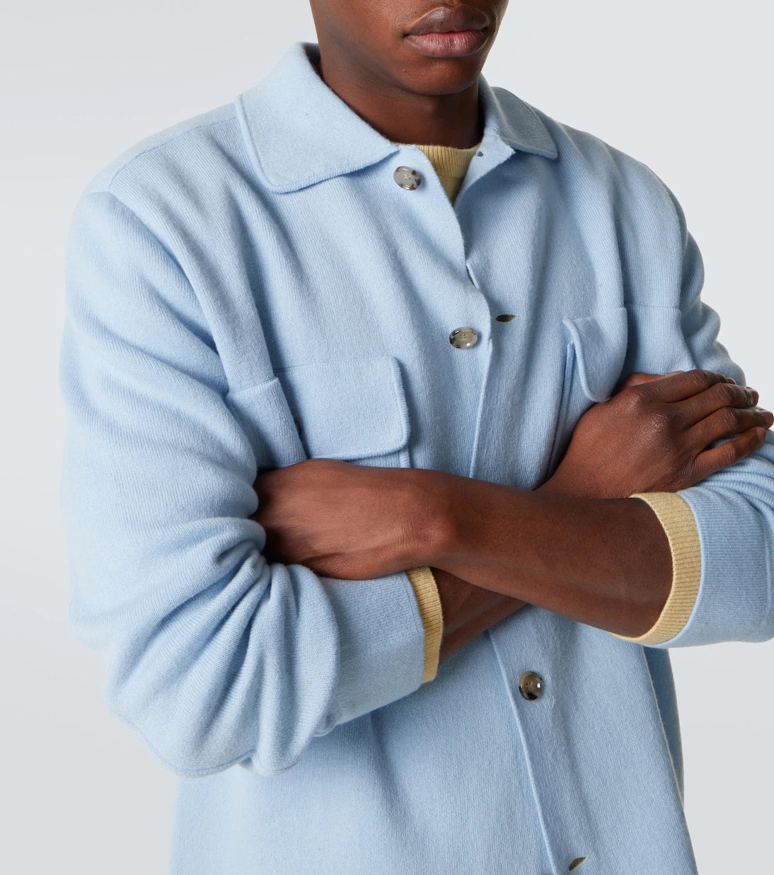 Allude - Wool and cashmere overshirt