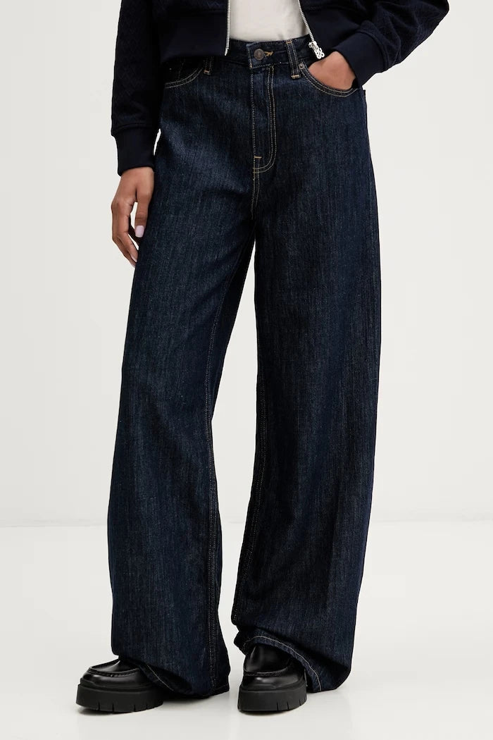 Tommy Jeans wide leg kadın kot pantolon