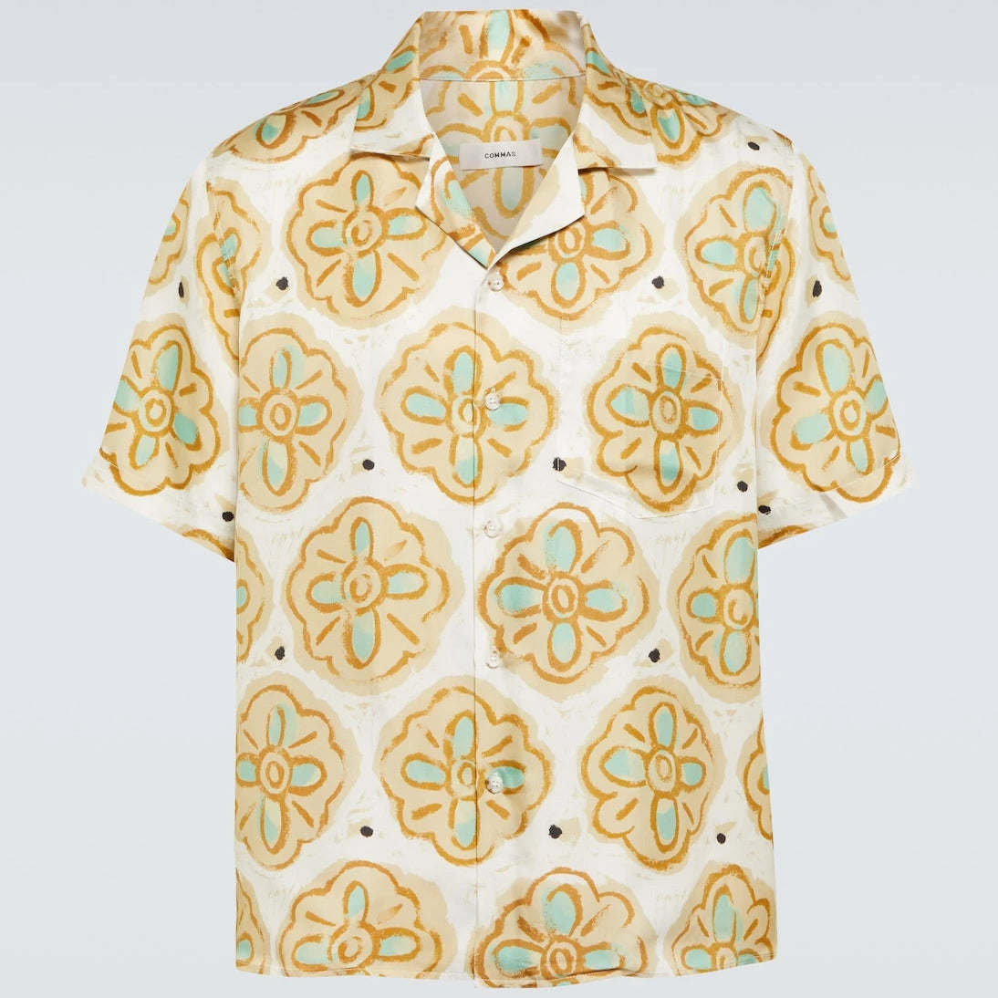 Commas - Printed silk shirt
