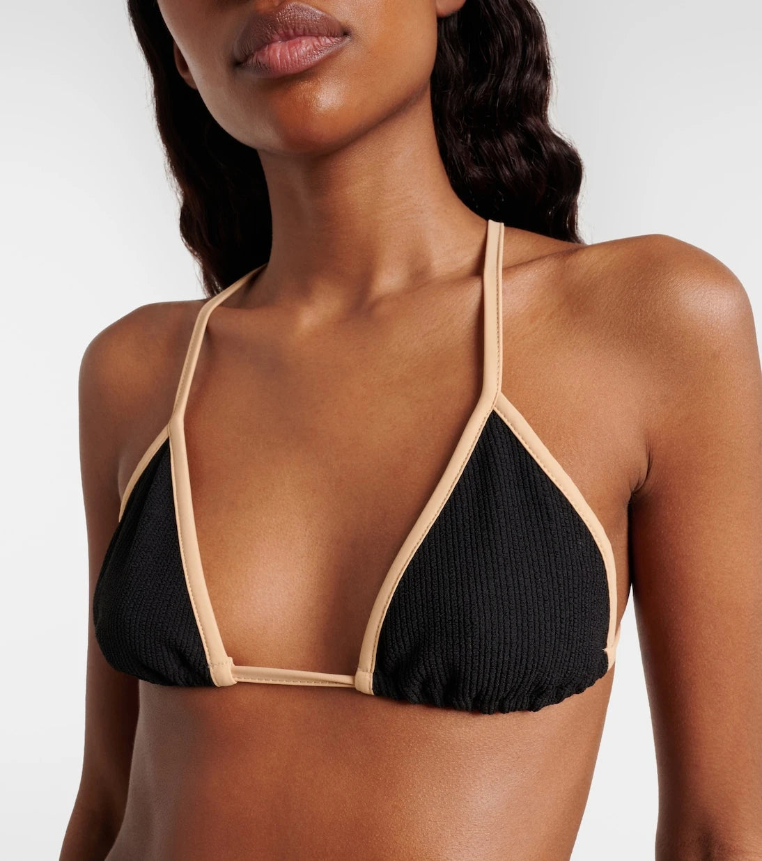 Johanna Ortiz - Ribbed-knit bikini top