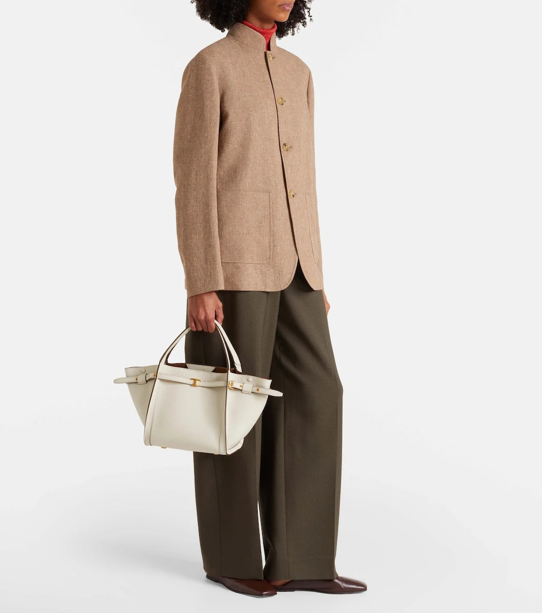 Tod's - T Timeless Small leather tote bag