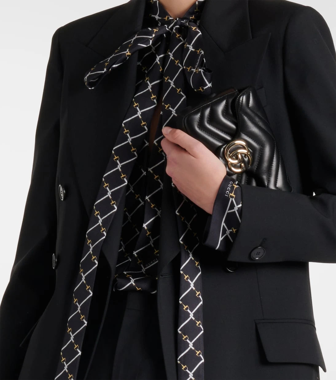 Gucci - GG Marmont Mini leather shoulder bag