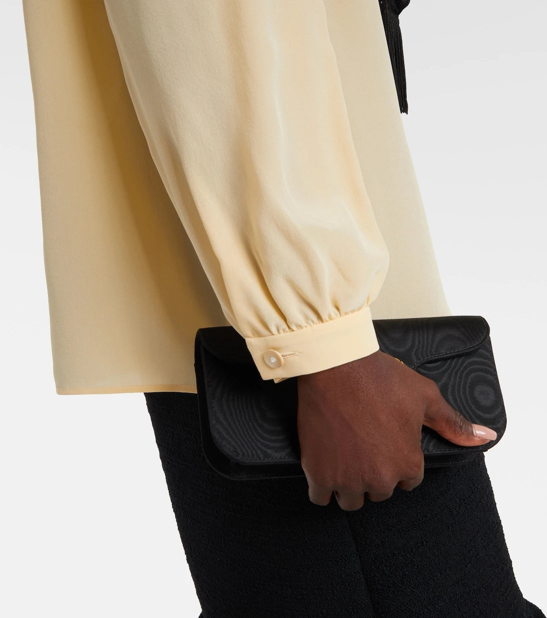 Valentino - Ruffled silk crêpe de chine blouse