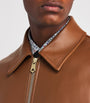 Paul Smith Brown Leather Jacket