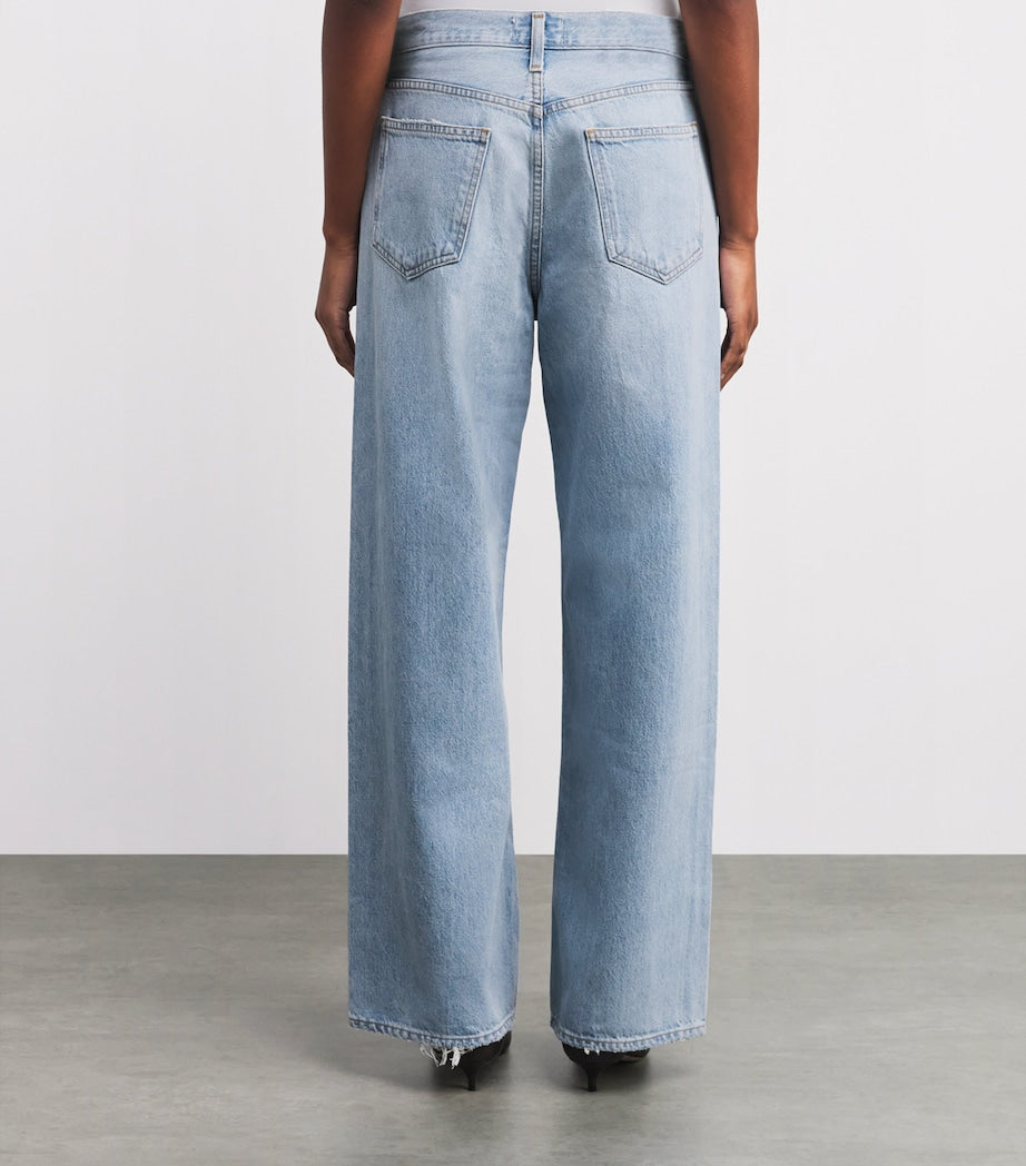 AGOLDE Blue The Low-Slung Baggy Jeans