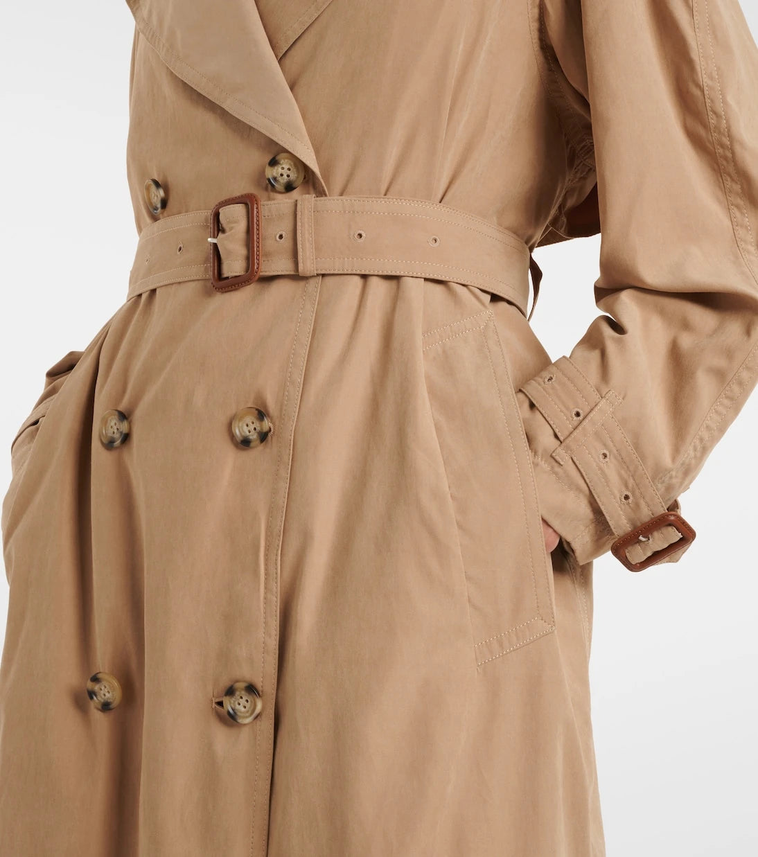 Isabel Marant - Elea belted double-breasted coat