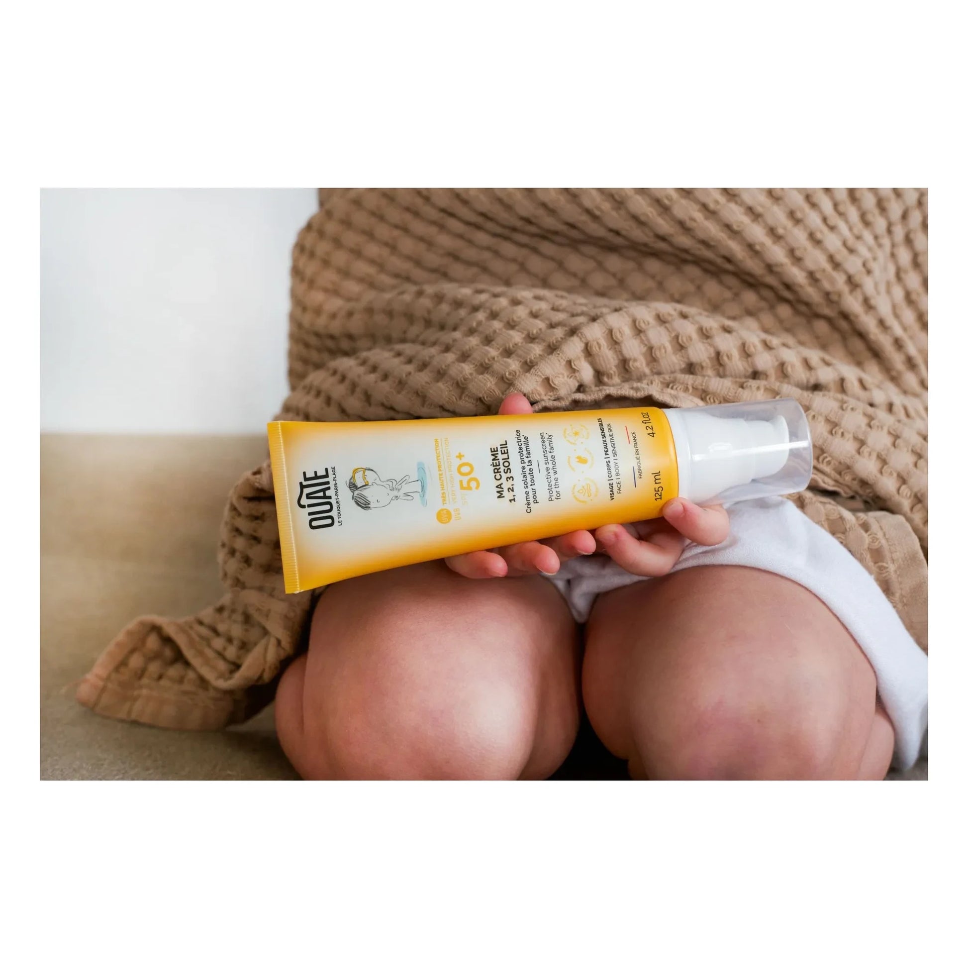 Ouate - Ma Crème 1, 2, 3 Soleil SPF50+