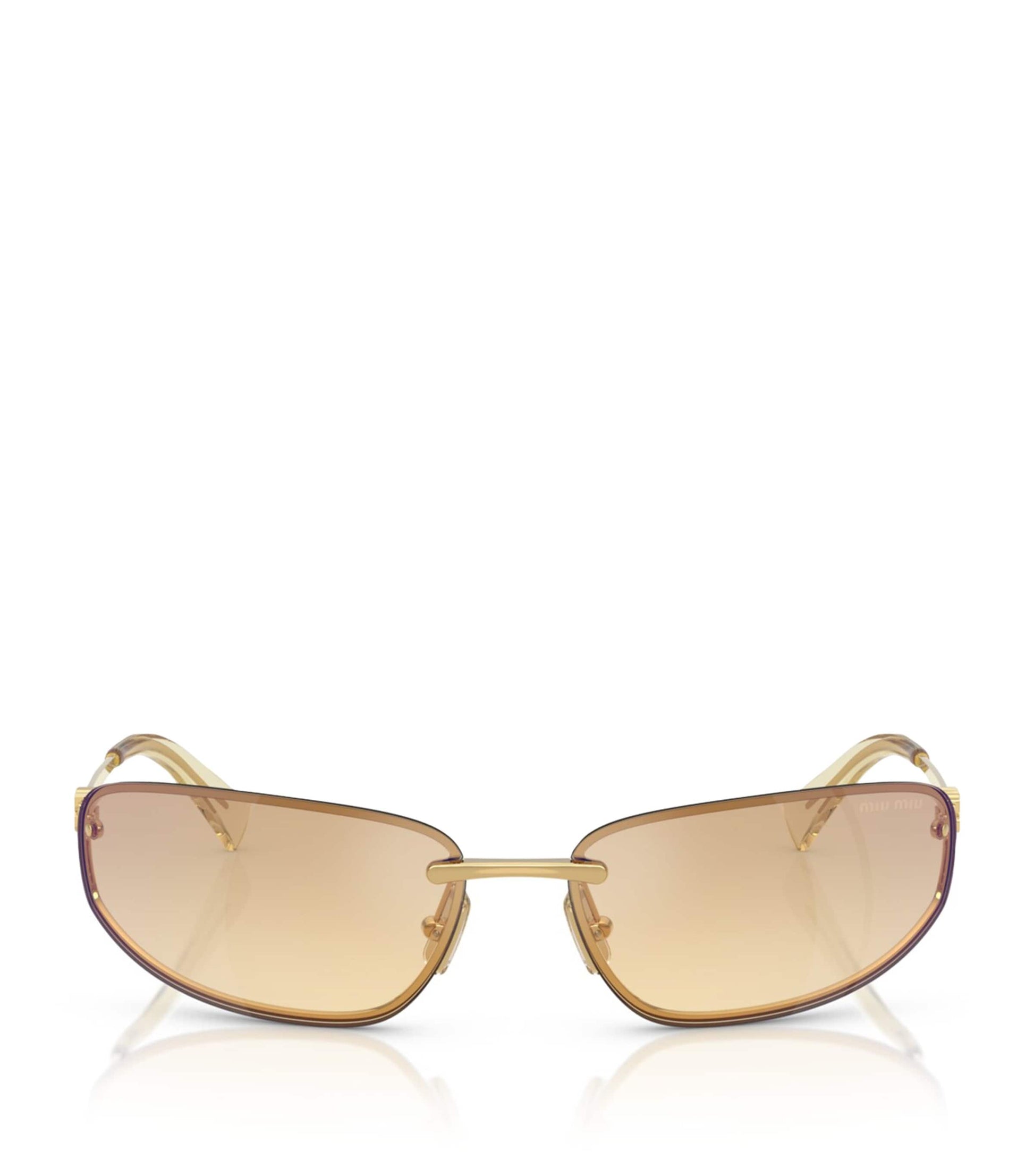 Gold Metal MUA50S Frameless Sunglasses