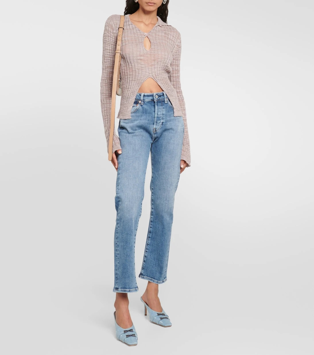 AG Jeans - American mid-rise straight jeans