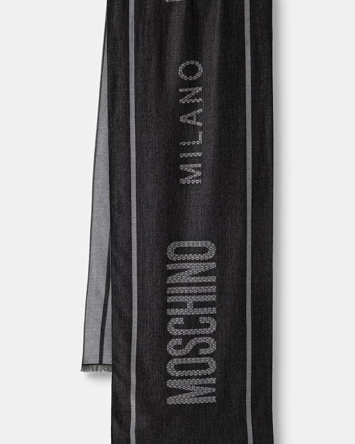 Moschino erkek yün eşarp