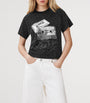 Black Reel Elle Embellished T-Shirt