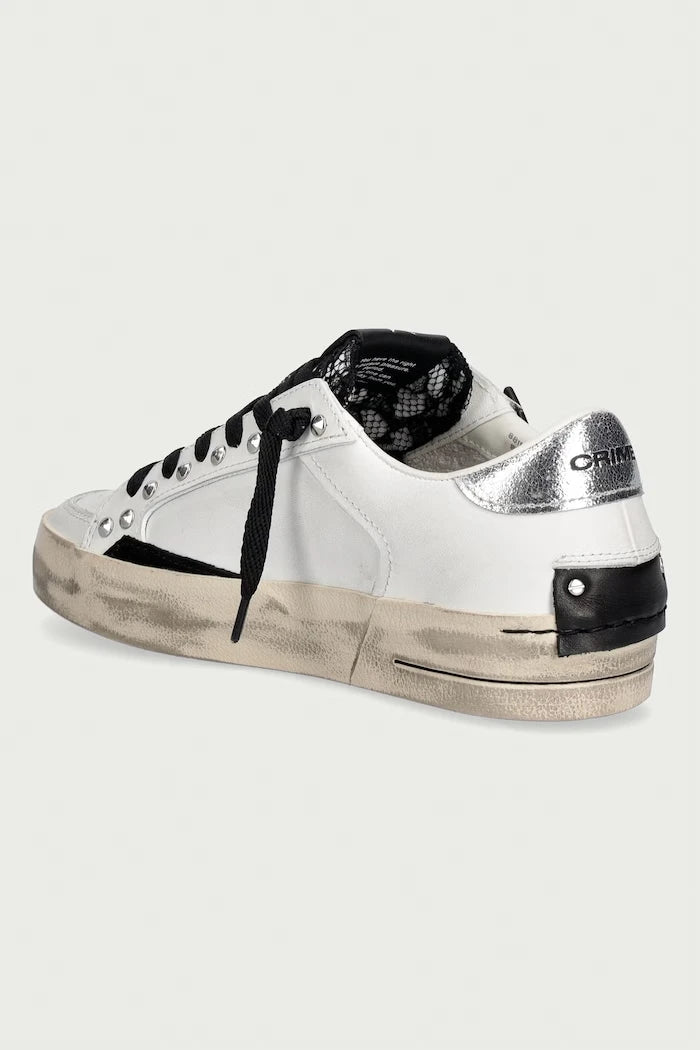 Crime London SK8 DELUXE kadın deri sneaker