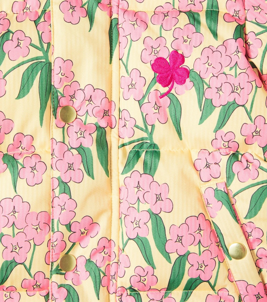Mini Rodini - Alpine Flowers puffer jacket
