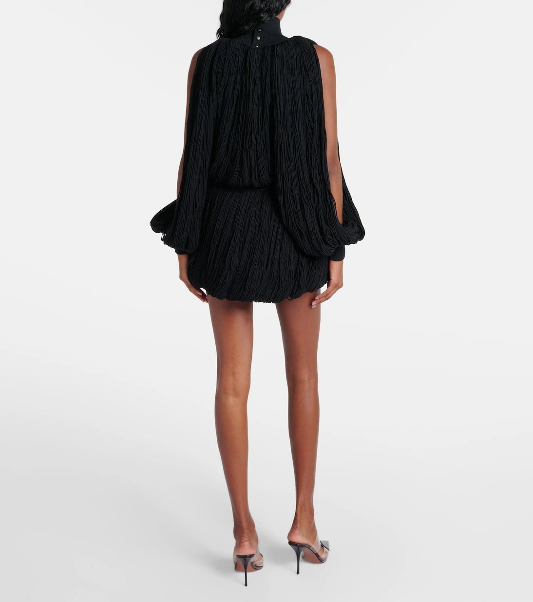 Alaïa - Fringed wool sweater