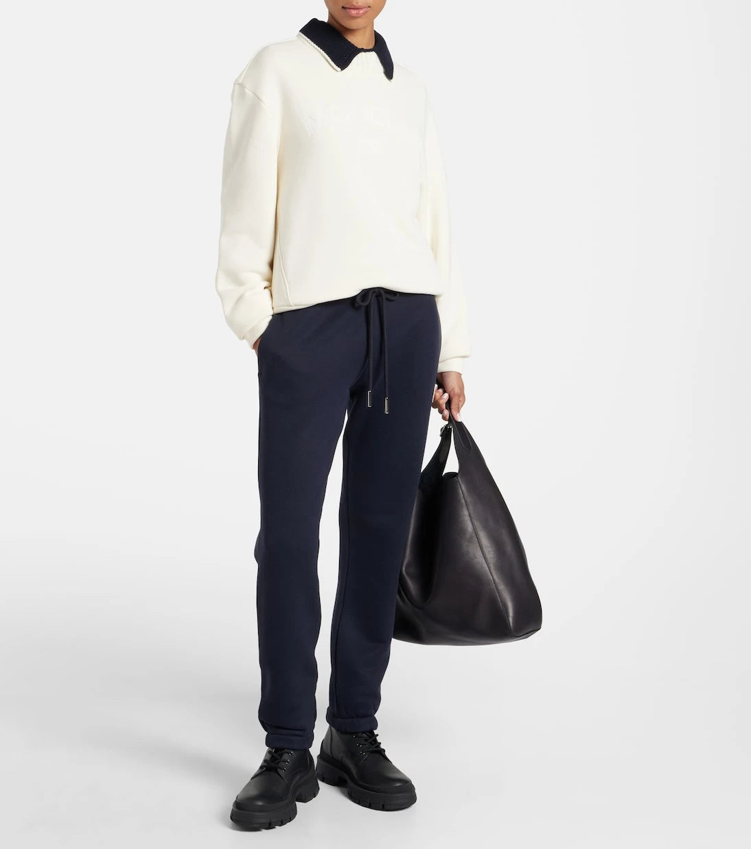 Moncler - Logo cotton-blend sweatshirt