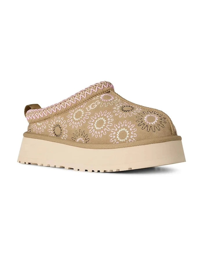 UGG W Tazz Sun Stitch Süet Terlik