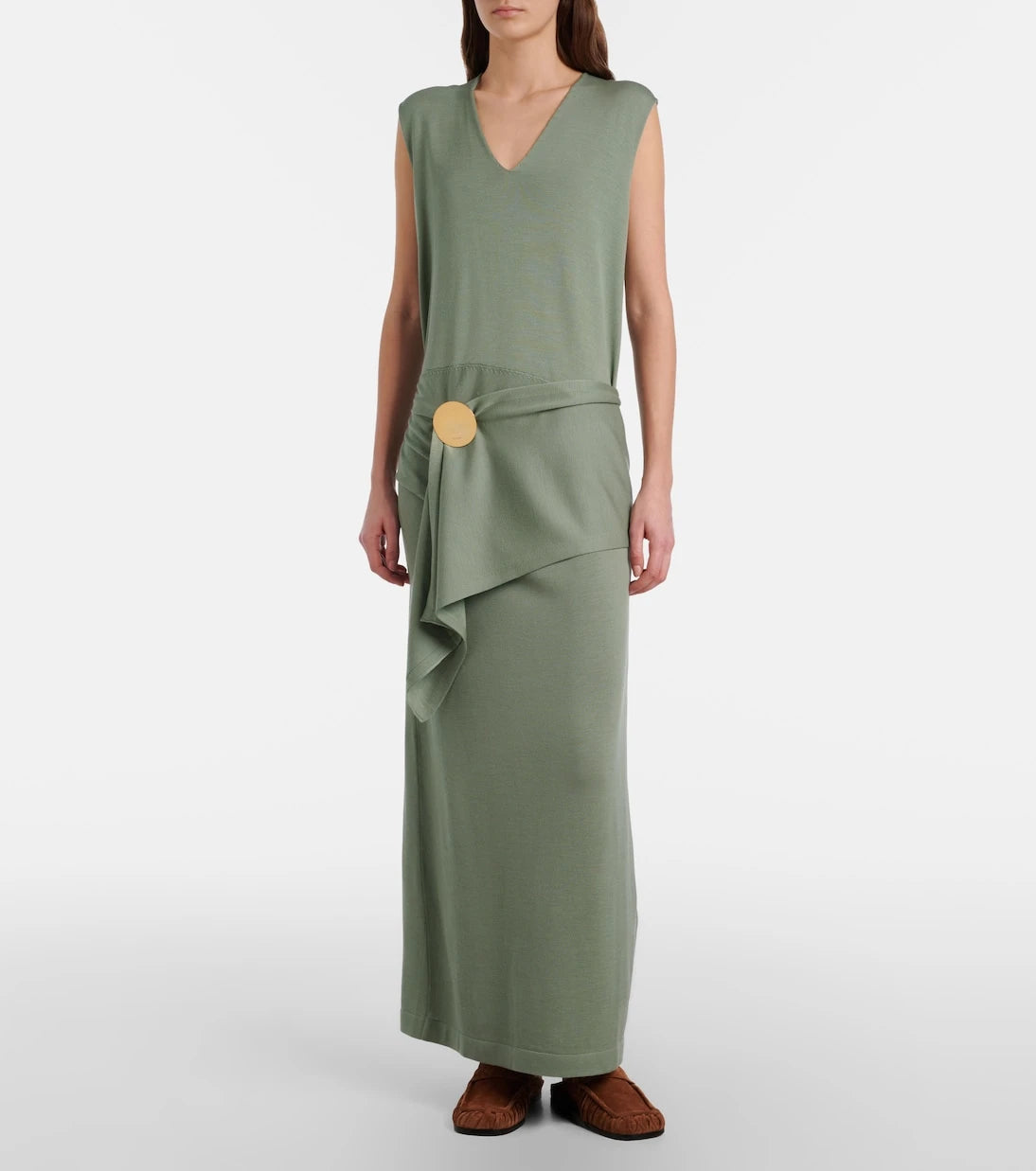 Jil Sander - Virgin wool maxi dress