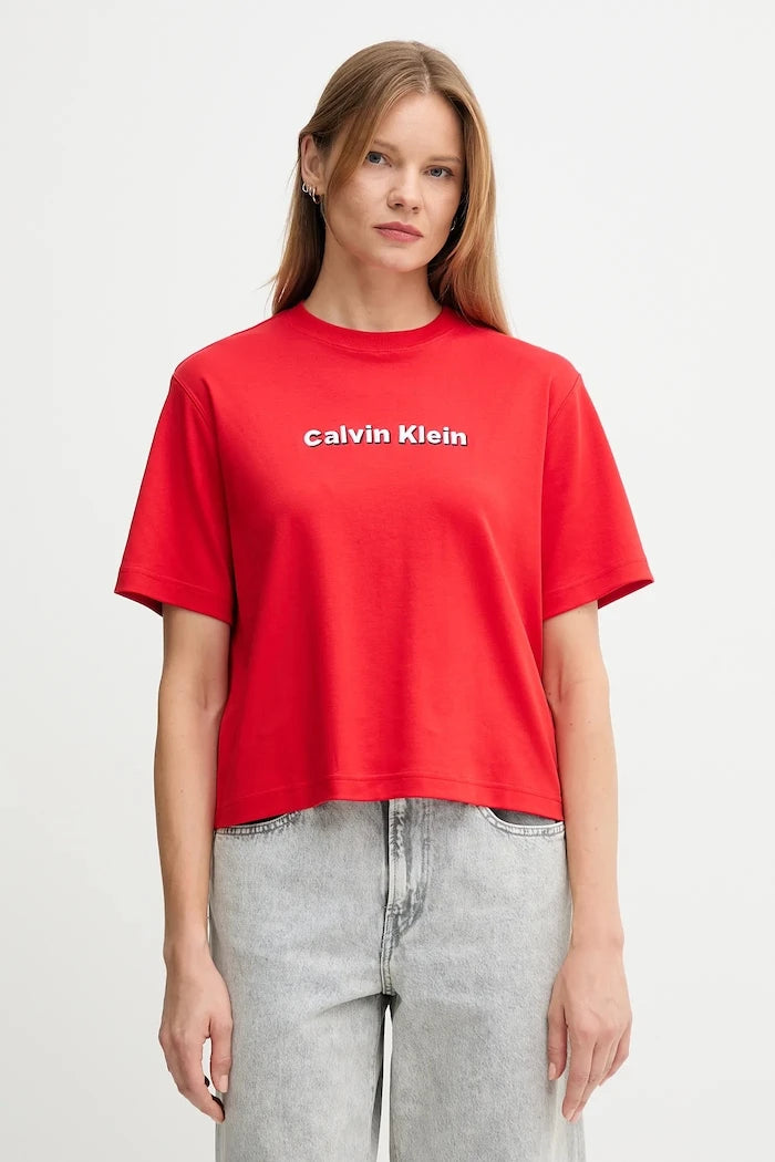 Pamuklu Tişört Calvin Klein Jeans