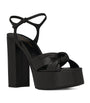 Black Leather Bianca Sandals 85